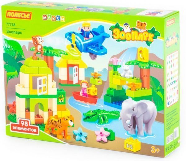 Конструктор Полісся Зоопарк 77738