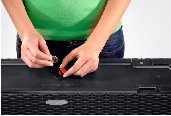 Ящик балконный Lechuza Balconera Cottage 80 прямоугольный 28,9л мокко (15615) 