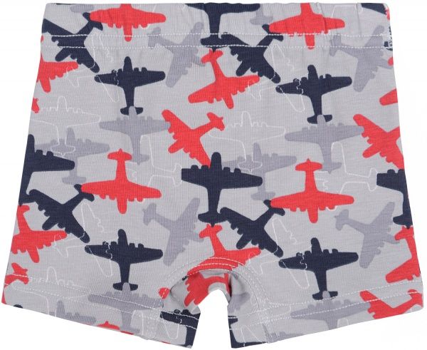 Трусы для мальчиков Bibo боксеры р.140 серый 22034 