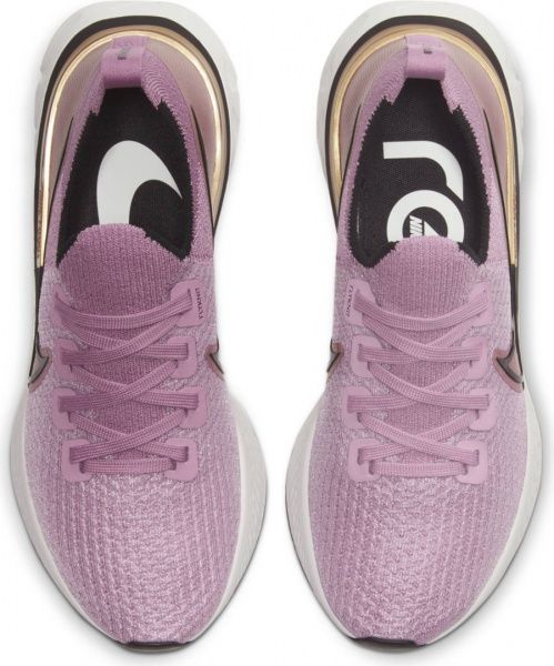 Кроссовки Nike W NIKE REACT INFINITY RUN FK CD4372-500 р.US 9 розовый