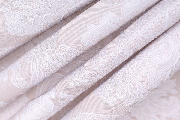 Штора Yarn-Dyed Жаккард 150х275 см вензель тауп UP! (Underprice)