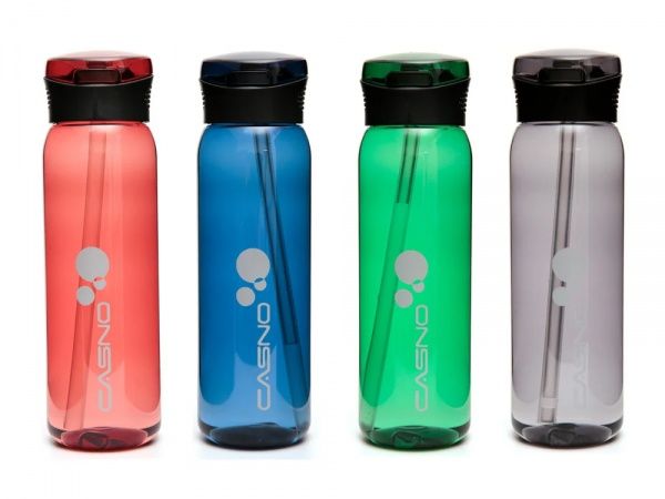 Пляшка для води 600 мл Casno синій KXN-1211_Blue