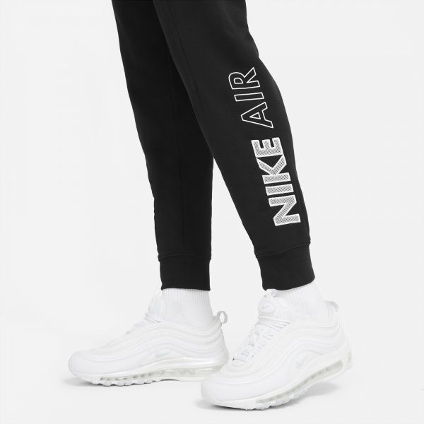 Брюки Nike W NSWAir PANT FLC MR CZ8626-010 р. L черный