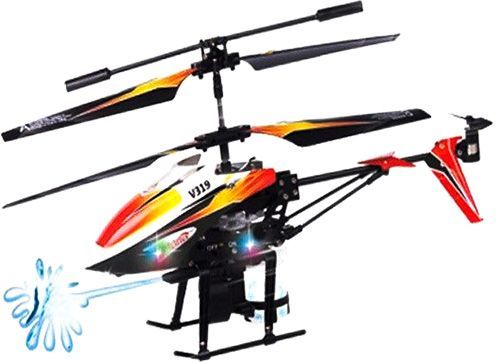 Гелікоптер на ІЧ-керуванні WL Toys Spray 3-к мікро водяна гармата помаранчевий WL-V319o