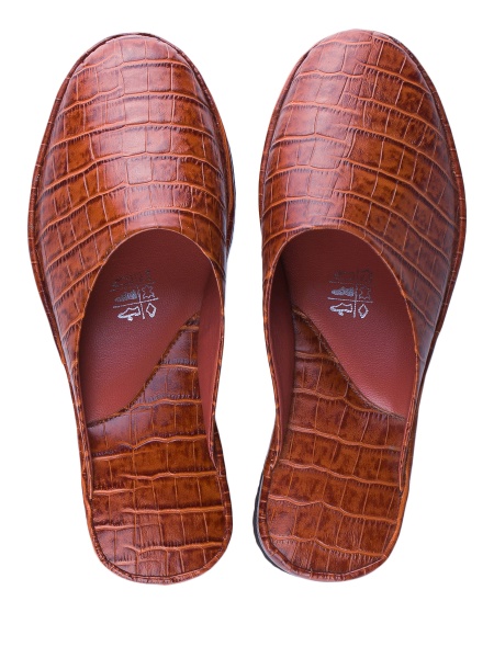 Тапки домашние Украина 5040904-8 р.38 коричневый 