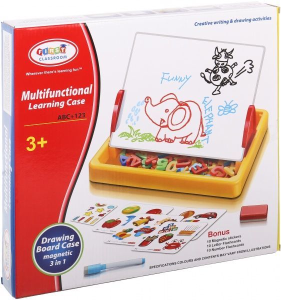 Магнитная доска для рисования Shantou желтая