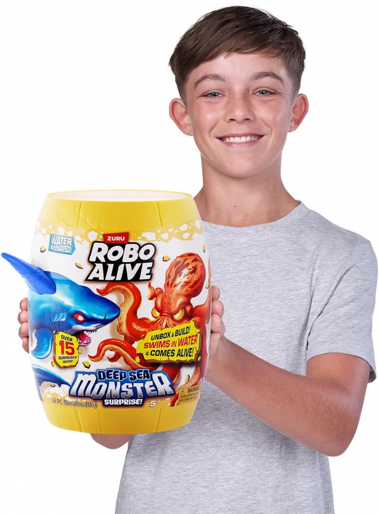 Інтерактивний ігровий набір Pets & Robo Alive Глибоководний сюрприз Восьминіг 71155A