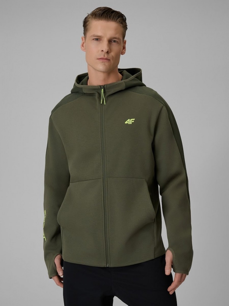 Джемпер 4F SWEATSHIRT M2130 4FWSS26TSWSM2130-43S р.S зеленый