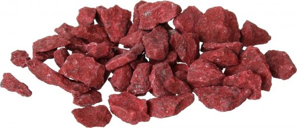 Камни декоративные Elsa бордовые 1 кг