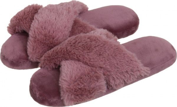 Тапки домашние La Nuit Бургунди р. 36-37 пудровый 