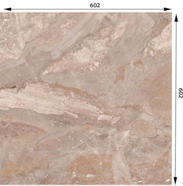 Плитка Golden Tile Meloren темно-бежевий 55Н620 60,2x60,2 