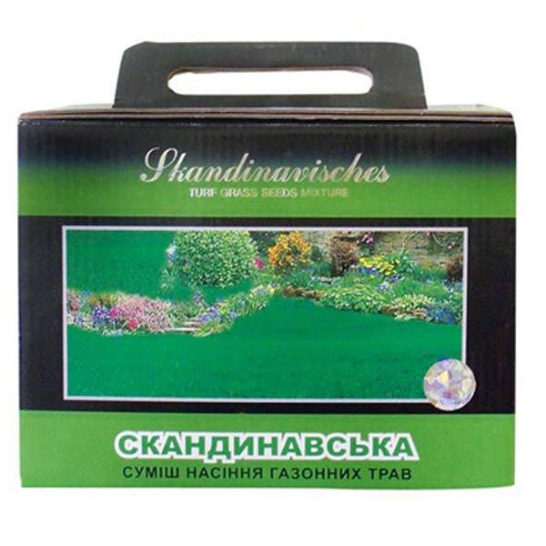 Насіння Agrolux газонна трава Скандинавська 1 кг