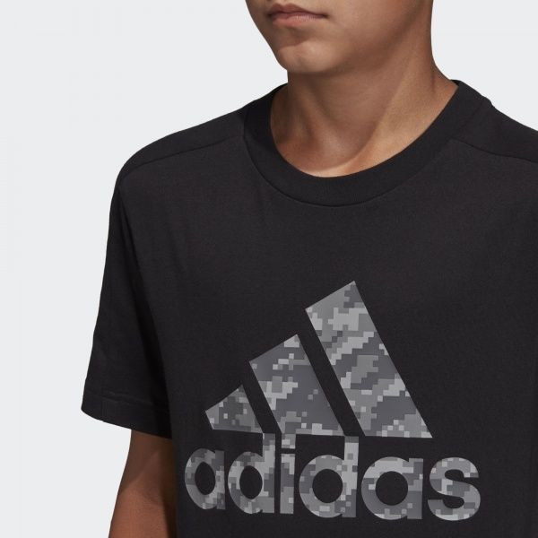 Футболка Adidas YB ID TEE ED6400 128 чорний
