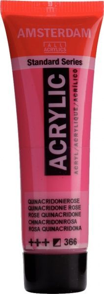 Фарба акрилова хінакридон рожевий 366 20 мл Amsterdam Standart Royal Talens