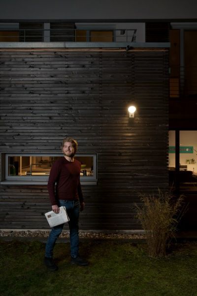 Світильник вуличний настінний Ledvance Endura Style Spot Round L 8 Вт IP44 темно-сірий 