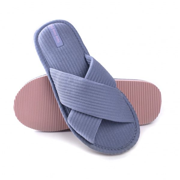 Тапки домашние Twins HS-VL перекрест р. 38-39 синий 