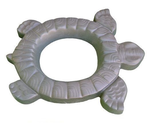 Форма-трафарет для изготовления цветников Черепаха 420x380x50 мм