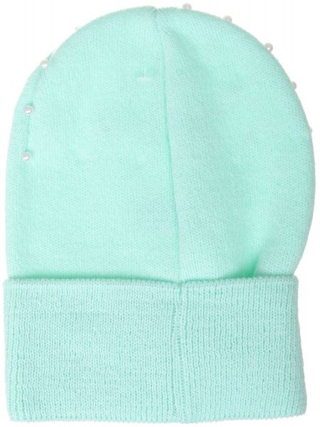 Шапочка дитяча для дівчинки Kraft+ BSL048 р.50-52 м'ятний 