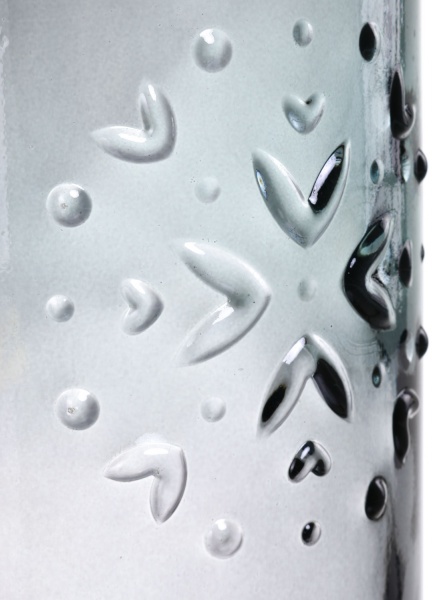 Ваза скляна темно-сірий ALPINE San Miguel