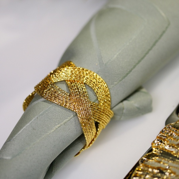 Набор колец для салфеток Golden Mistery 13х11х4,8 см 6 шт