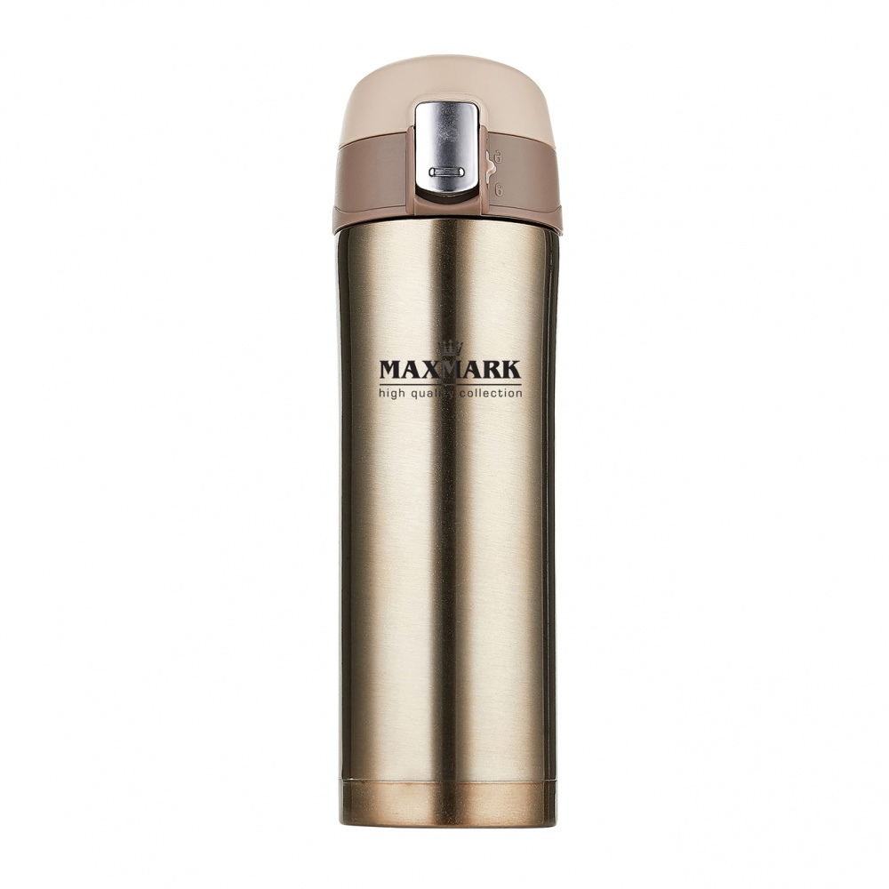 Термос Maxmark 460 мл бежевый
