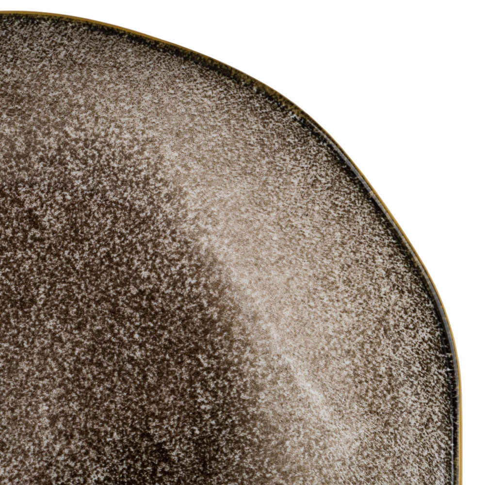 Тарілка обідня Krauff Grey Ferns 27 см