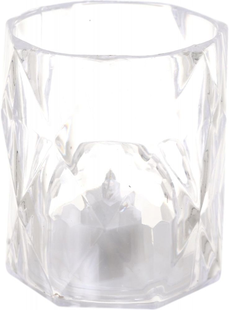 Декорація новорічна Koopman лампа акрилова 4.7х4.7х5.7 см світлодіодна (LED) (AX5320430)