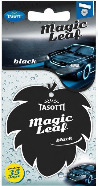 Ароматизатор підвісний Tasotti Magic Leaf Black