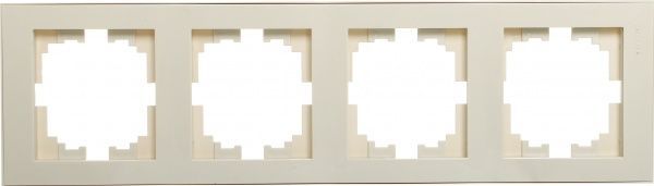 Рамка Lezard Rain вертикальна крем 703-0303-154