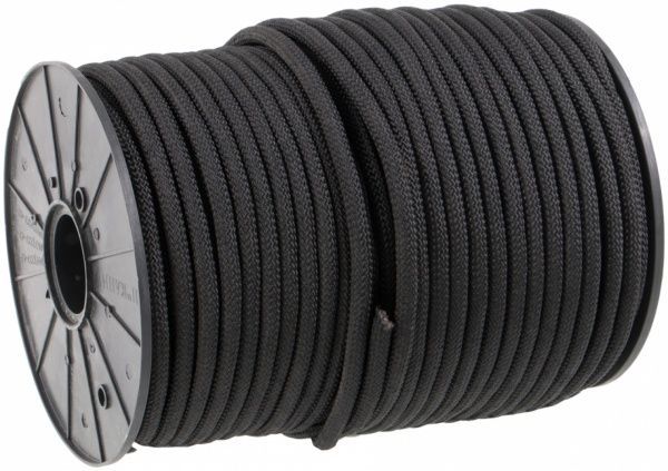 Шнур полипропиленовый 10 мм черный