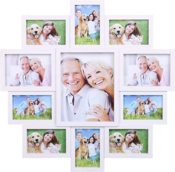 Рамка для фото Koopman коллаж 61х61х2 см белый 