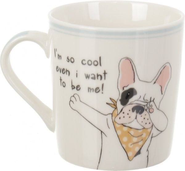 Чашка Funny Dogs White 250 мл Fiora