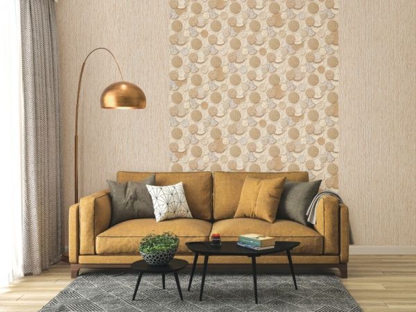 Виниловые на флизелиновой основе Славянские обои V.I.P Class Диско 3694-10 1,06x10,05 м