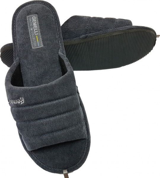 Тапки домашние Gemelli Фазио р. 43 серый