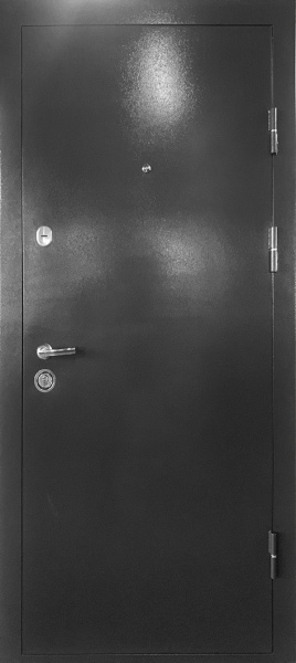 Двері вхідні Міністерство дверей КУ 202+ венге сірий горизонт 2050х860 мм праві