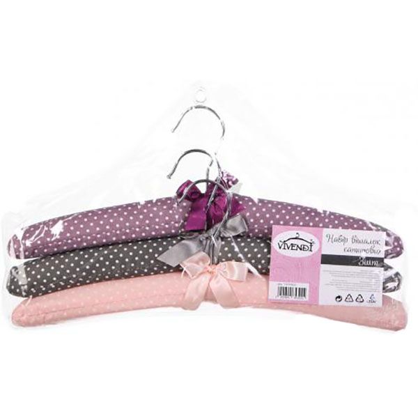 Набор плечиков Vivendi 38,5 см 3 шт. 