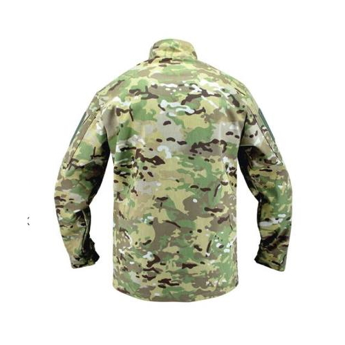 Рубашка Expert ® тактическая Убакс, трикотаж кашкорсе/ рип-стоп р.S multicam