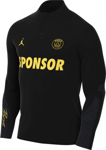 Джемпер Nike PSG MNK DF STRK DRILTOP KKS4TH DR4625-011 р. XL чорний