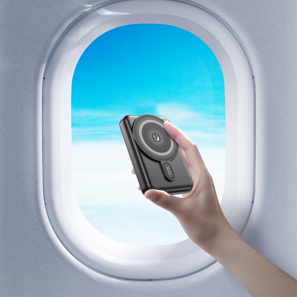 Повербанк із сонячною панеллю Xo PR264 10000 mAh black (PR264.black)