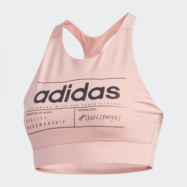 Бра Adidas W BB BRA TOP FL0219 S рожевий