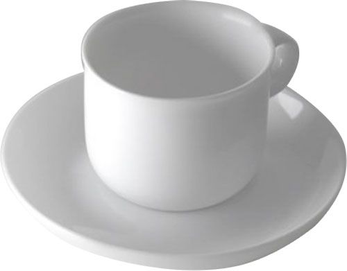 Чашка с блюдцем Tavola 250 мл DPL