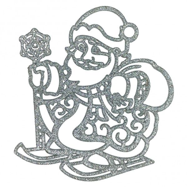 Підвіска MISLT Дід Мороз Santa004 3 см