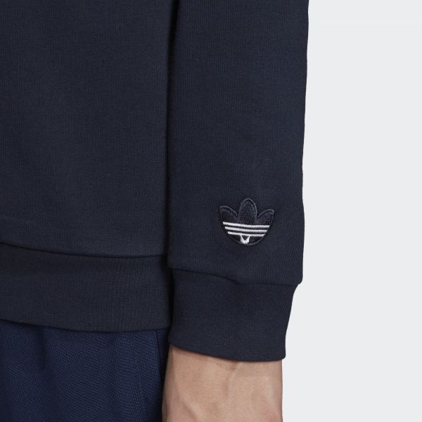 Джемпер Adidas OUTLINE CRW FLC EJ8778 р. 2XL темно-синій