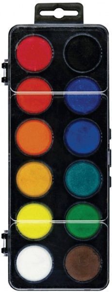 Краски акварельные 172511 12 шт. 37117 Koh-i-Noor