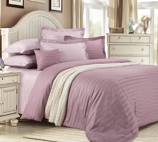 Комплект постельного белья евро карамель Domikus 