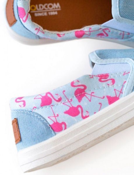 Кеды Олдком Boston Фламинго р.32 голубой 