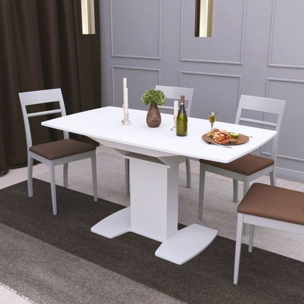 Стіл-трансформер Art in Head Брюгге білий 