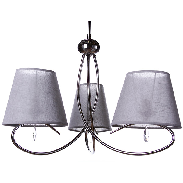 Люстра подвесная ALFA SIENA 3xE14 шоколадный 