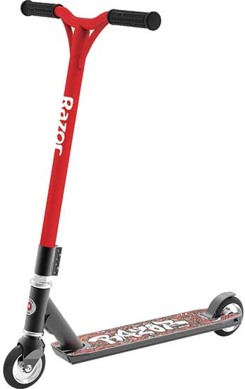 Самокат Razor Beast V6 трюковый красно-черный 750844 