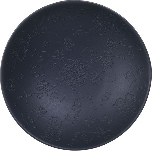 Блюдо декоративне HG 147-М антрацит кераміка Eterna 